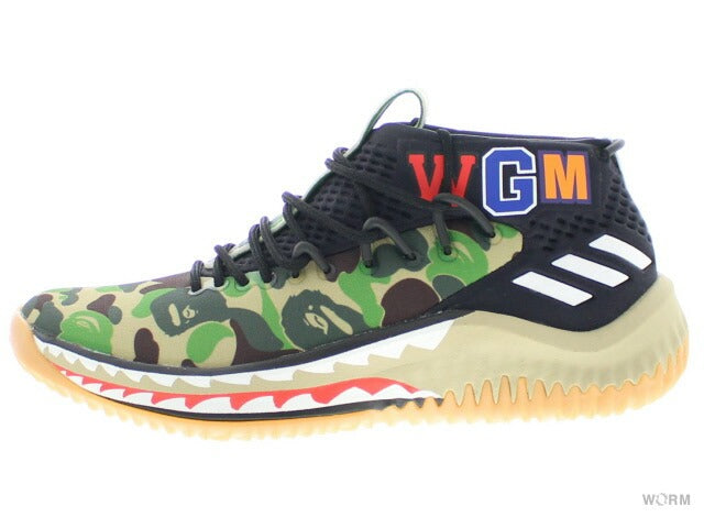 【US9.5】 adidas DAME 4 BAPE AP9974 【DS】