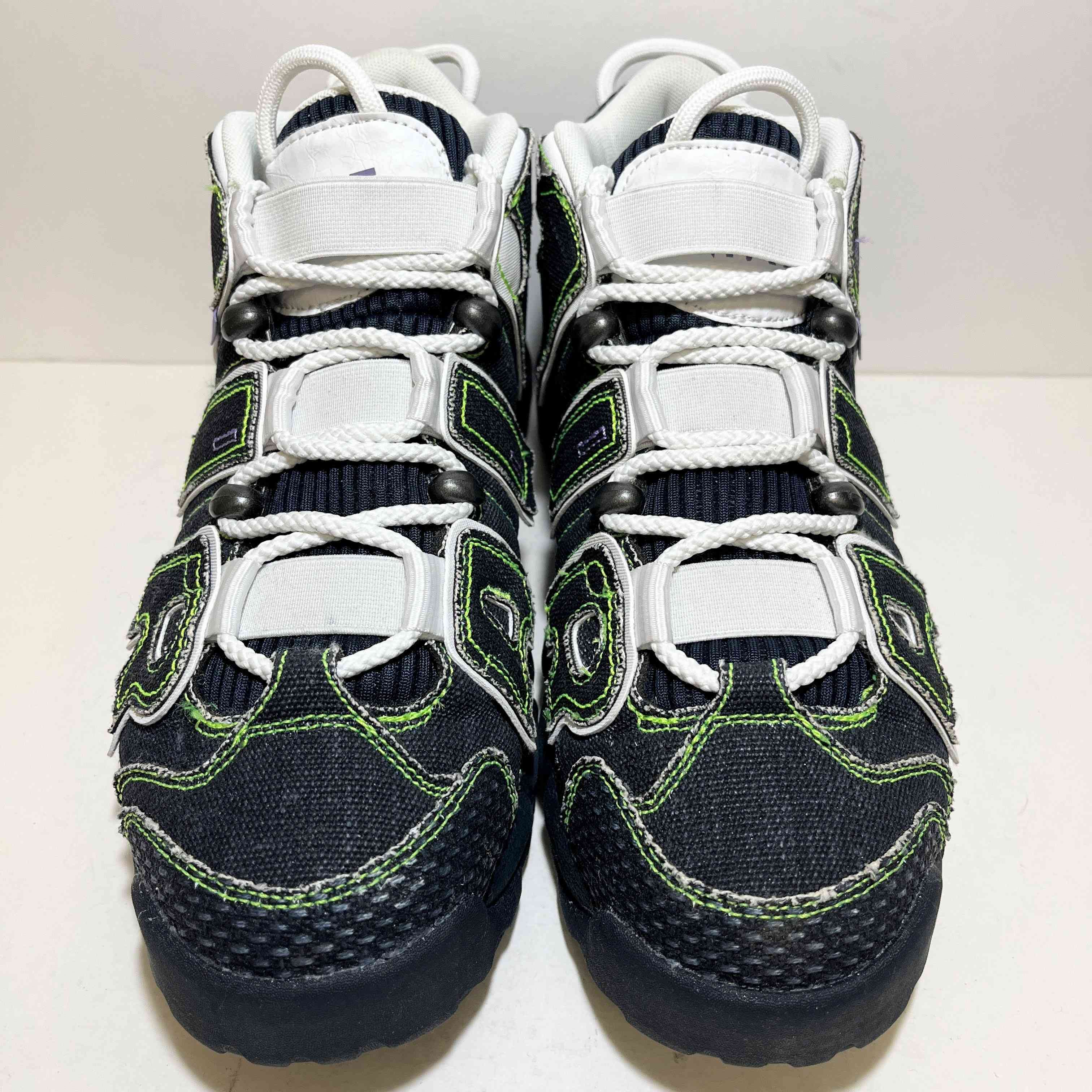 【US11.5】 NIKE SWDC W AIR MORE UPTEMPO SERENA WILLIAMS DX4219-400 【USED】