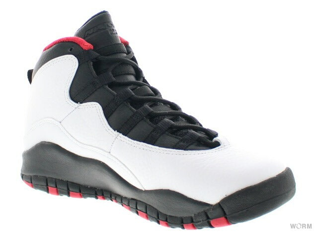 【US6Y】 AIR JORDAN 10 RETRO BG DOUBLE NICKEL 310806-102 【DS】