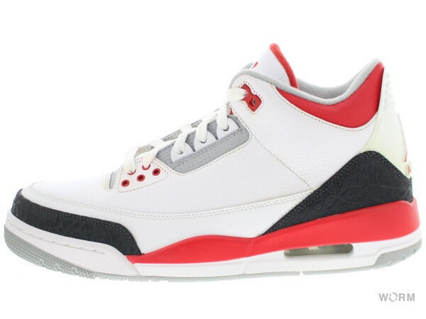 【US9】 AIR JORDAN 3 RETRO FIRE RED 136064-120 【DS】