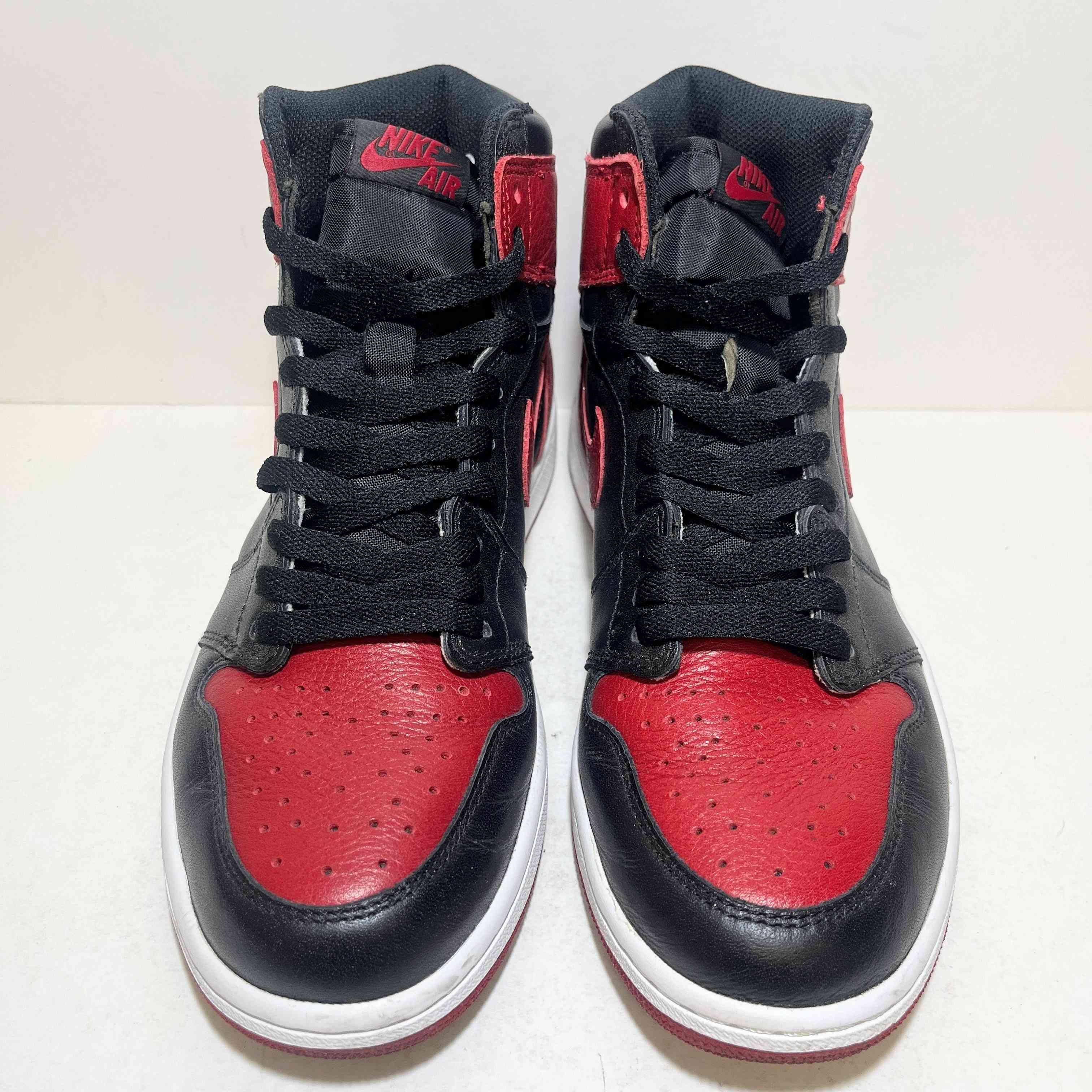 [US8.5] AIR JORDAN 1 RETRO HIGH OG Bred Banned 555088-001 [USED]