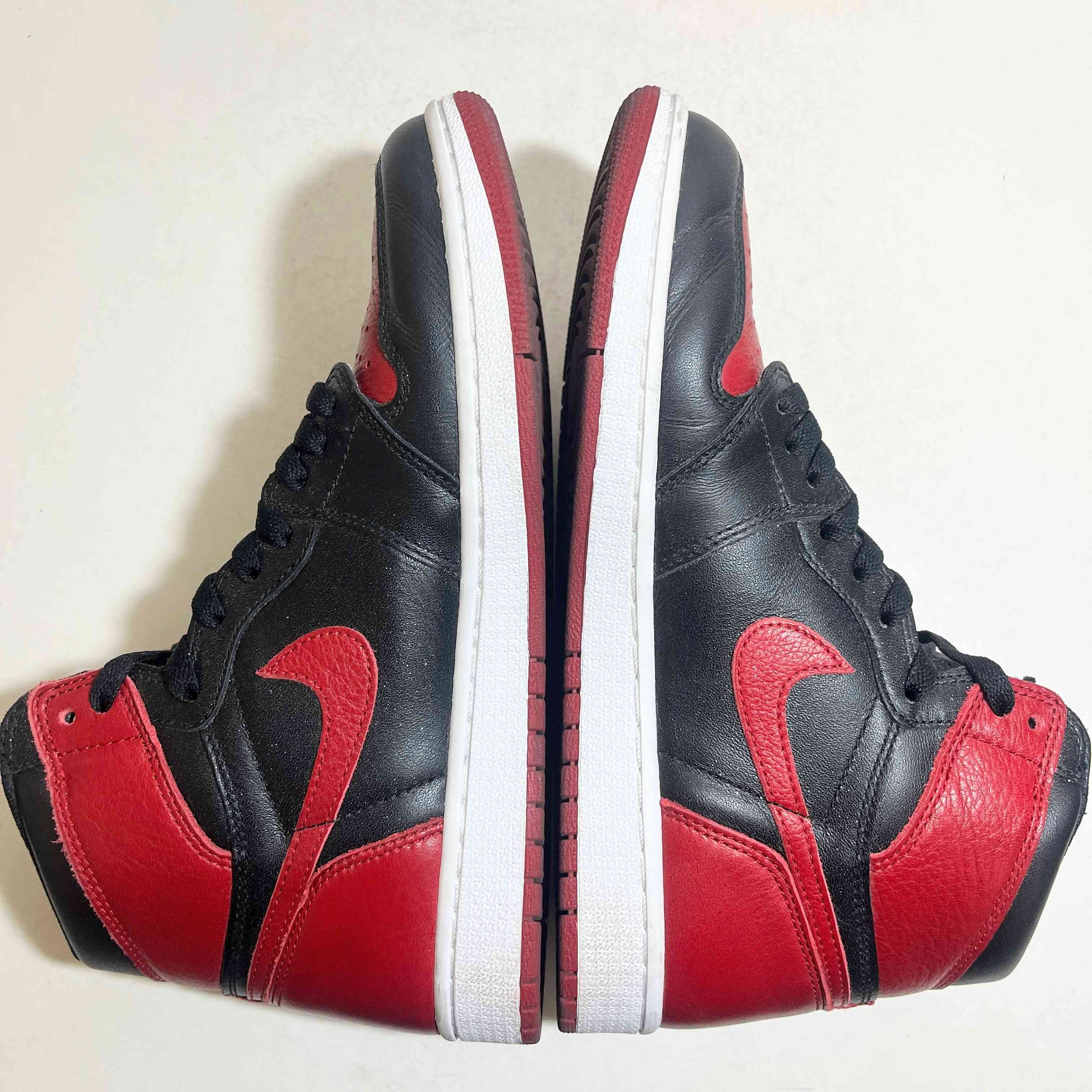 [US8.5] AIR JORDAN 1 RETRO HIGH OG Bred Banned 555088-001 [USED]