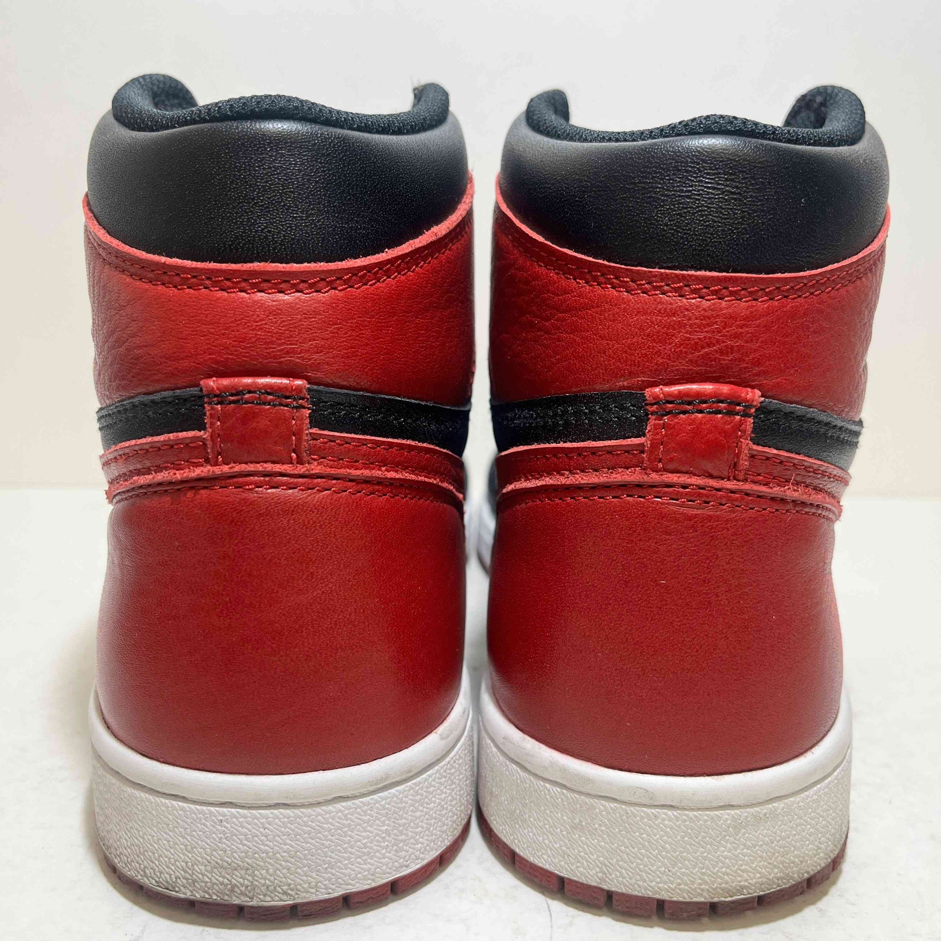 [US8.5] AIR JORDAN 1 RETRO HIGH OG Bred Banned 555088-001 [USED]