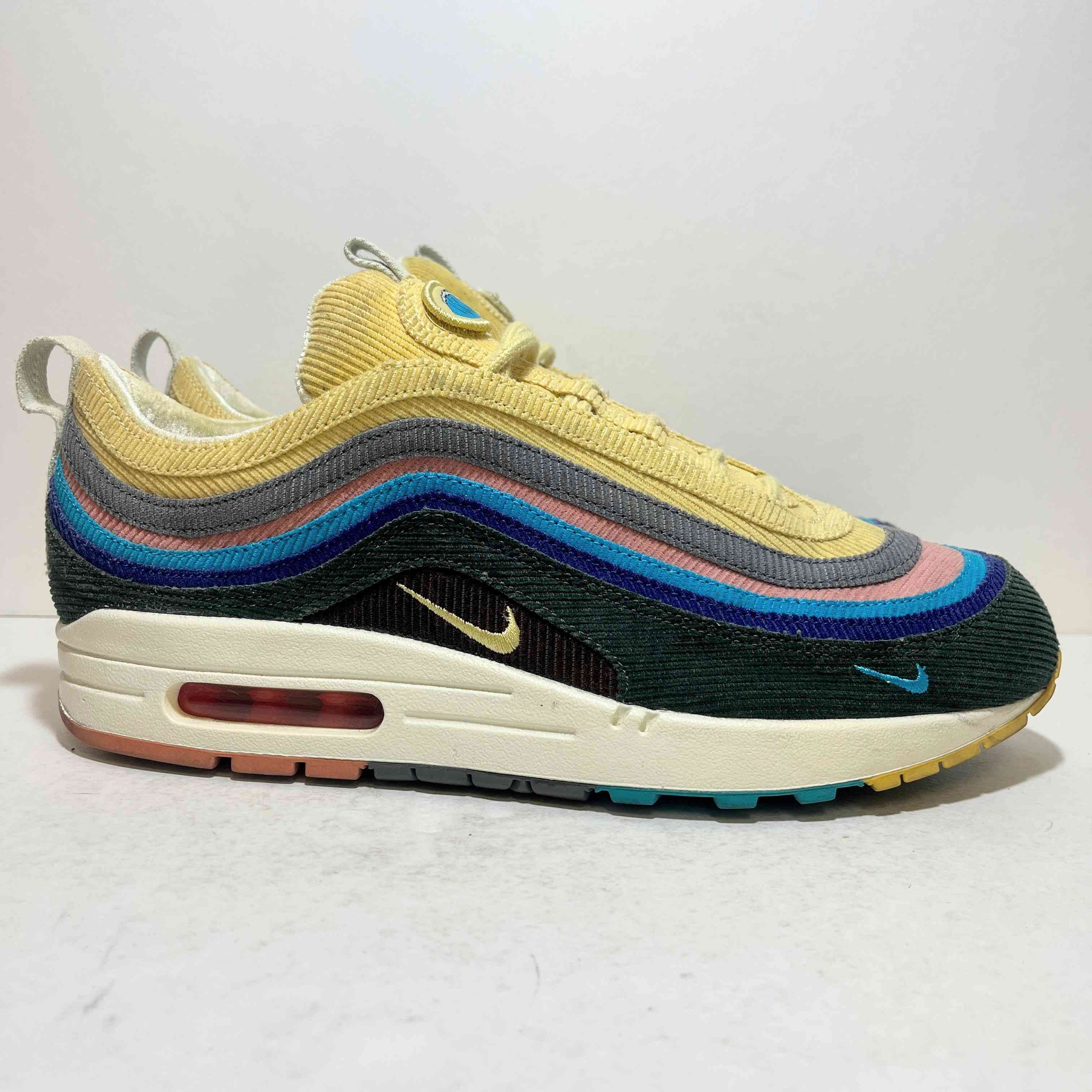 【US9】 NIKE AIR MAX 1 / 97 VF SW SEAN WOTHERSPOON AJ4219-400 【USED】