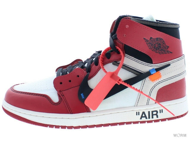 【US9.5】 THE:10 AIR JORDAN 1 OFF WHITE AA3834-101 【DS】