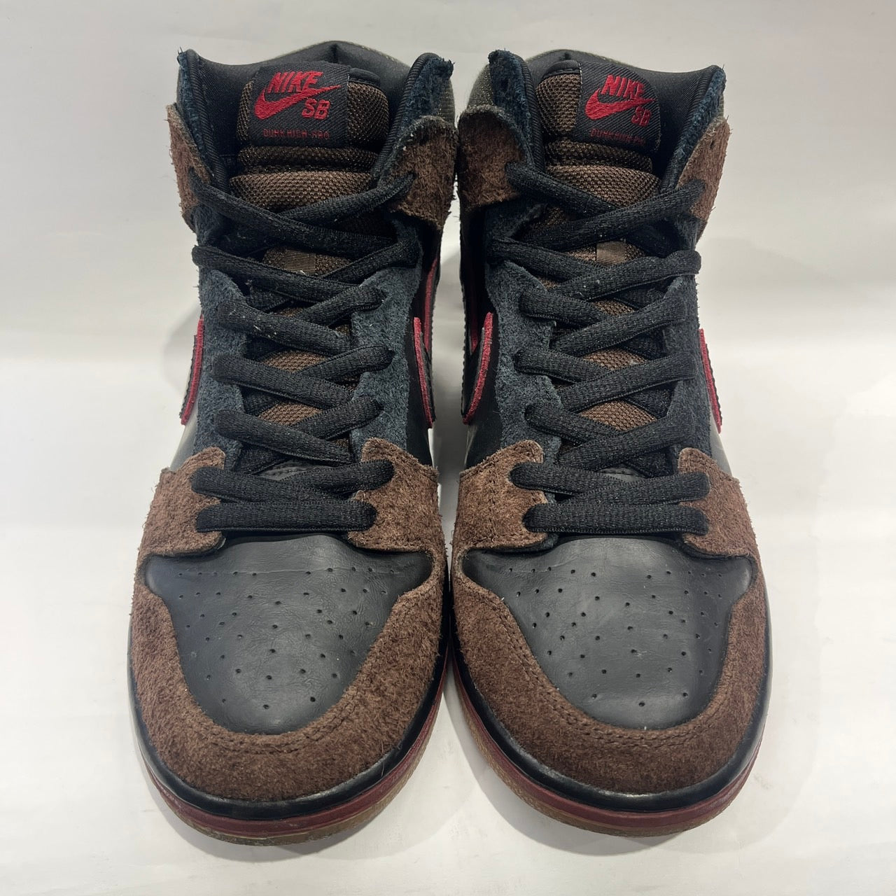 【US9.5】 NIKE SB DUNK HIGH PREMIUM SB BROOKLYN PROJECT 313171-013 【USED】