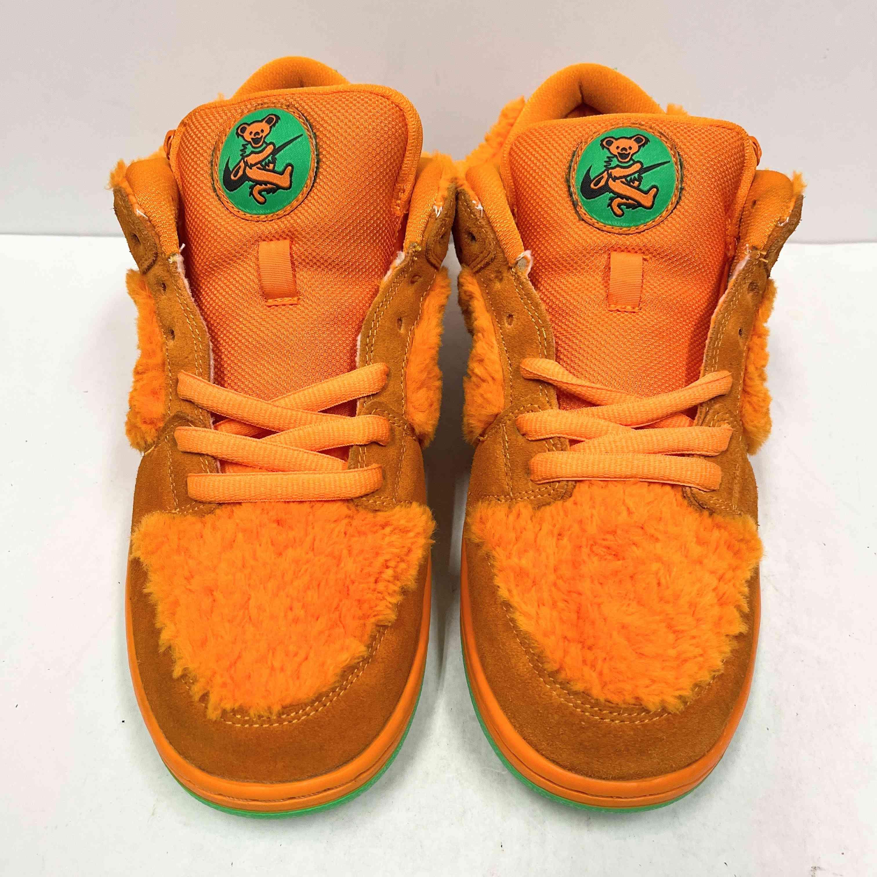 【US10】 NIKE SB SB DUNK LOW PRO QS orange bear CJ5378-800 【USED】