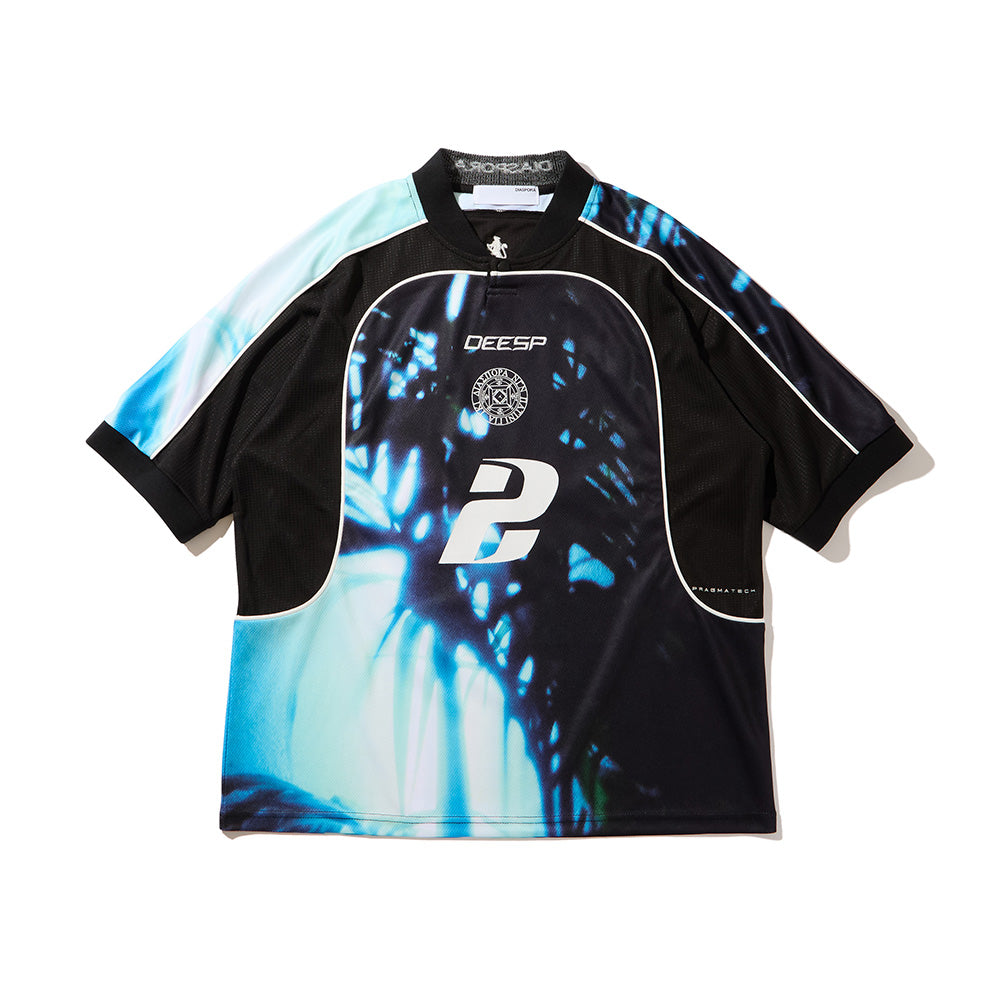 Diaspora skateboards YE PEEPS Football Top Aqua M