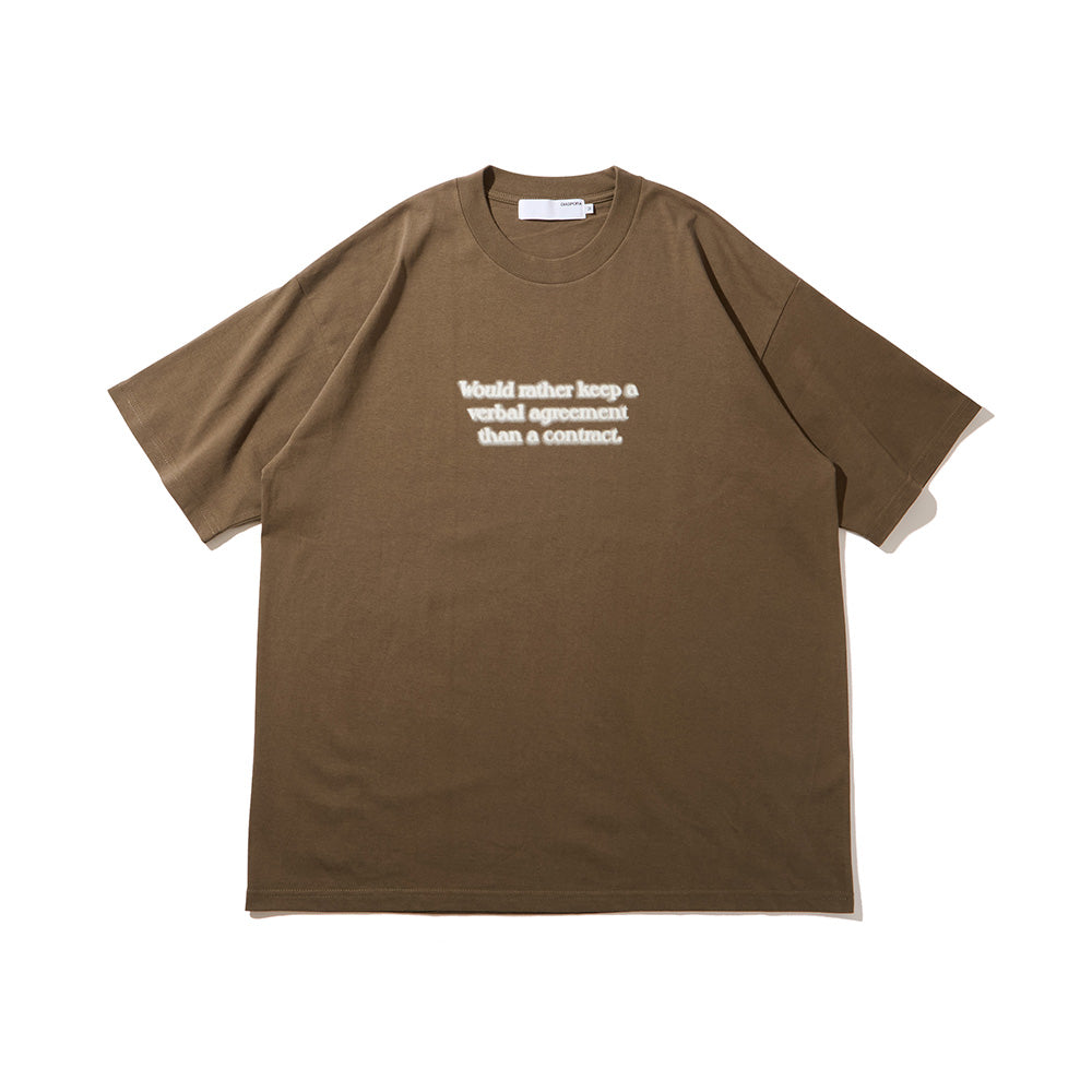 Diaspora skateboards Contract Tee O.D XL