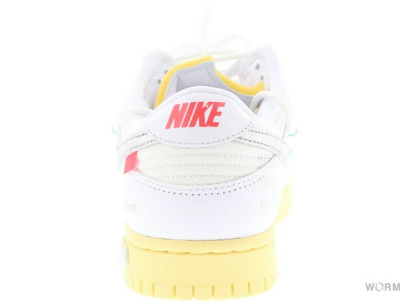 【US8.5】 NIKE DUNK LOW LOT1 OFF-WHITE 1 OF 50 1 DM1602-127 【DS】-WORM OSAKA-WORM TOKYO WEB STORE-100% Authentic Sneakers