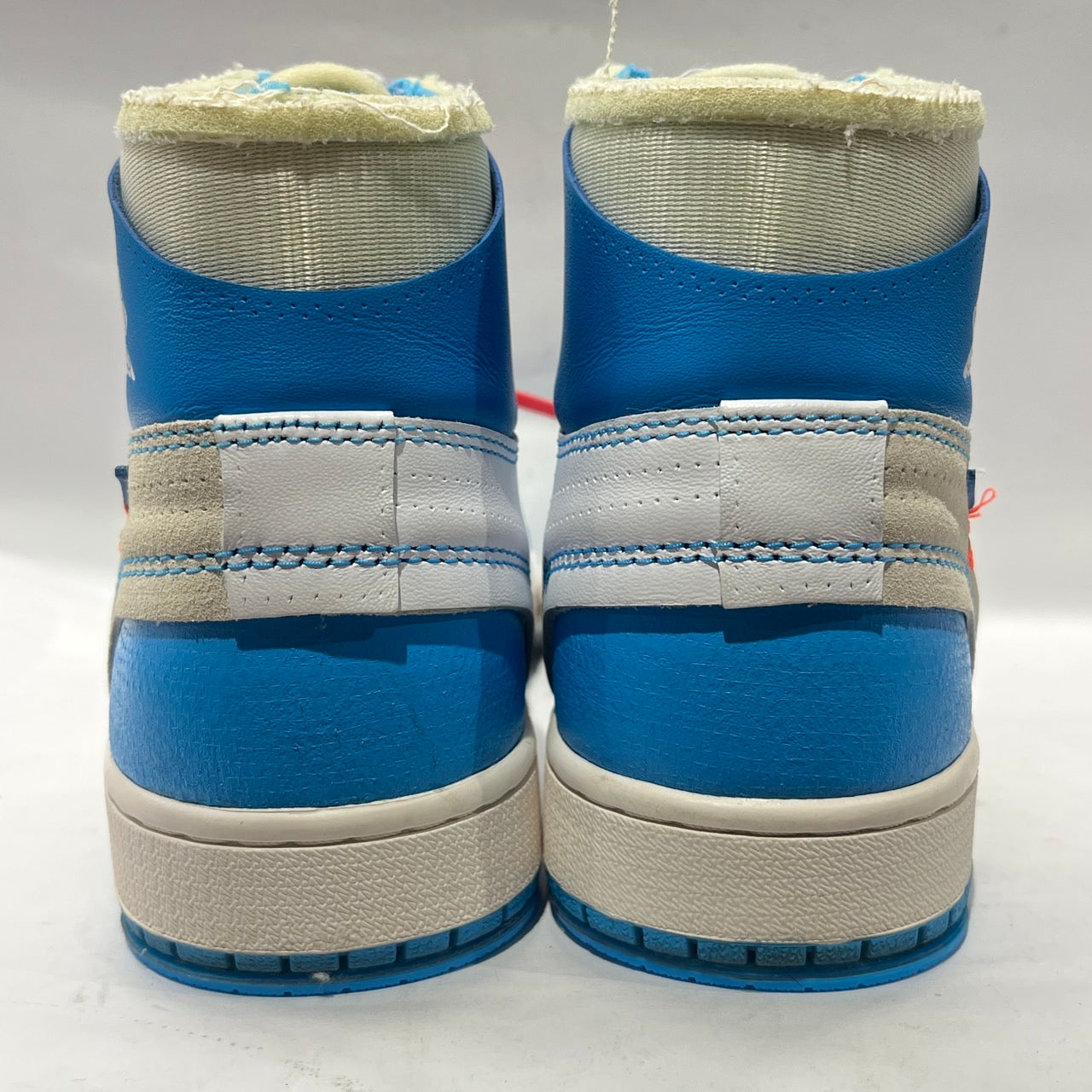 【US9】 NIKE AIR JORDAN 1 X OFF WHITE NRG UNC AQ0818-148 【USED】