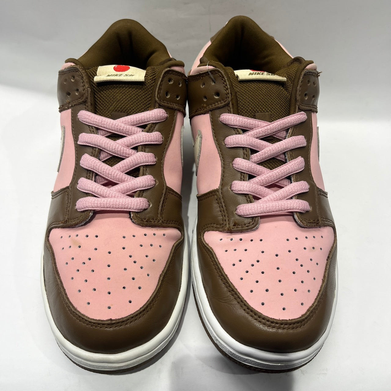 【US9.5】 NIKE SB DUNK LOW PRO SB stussy / cherry 304292-671 【USED】 箱違