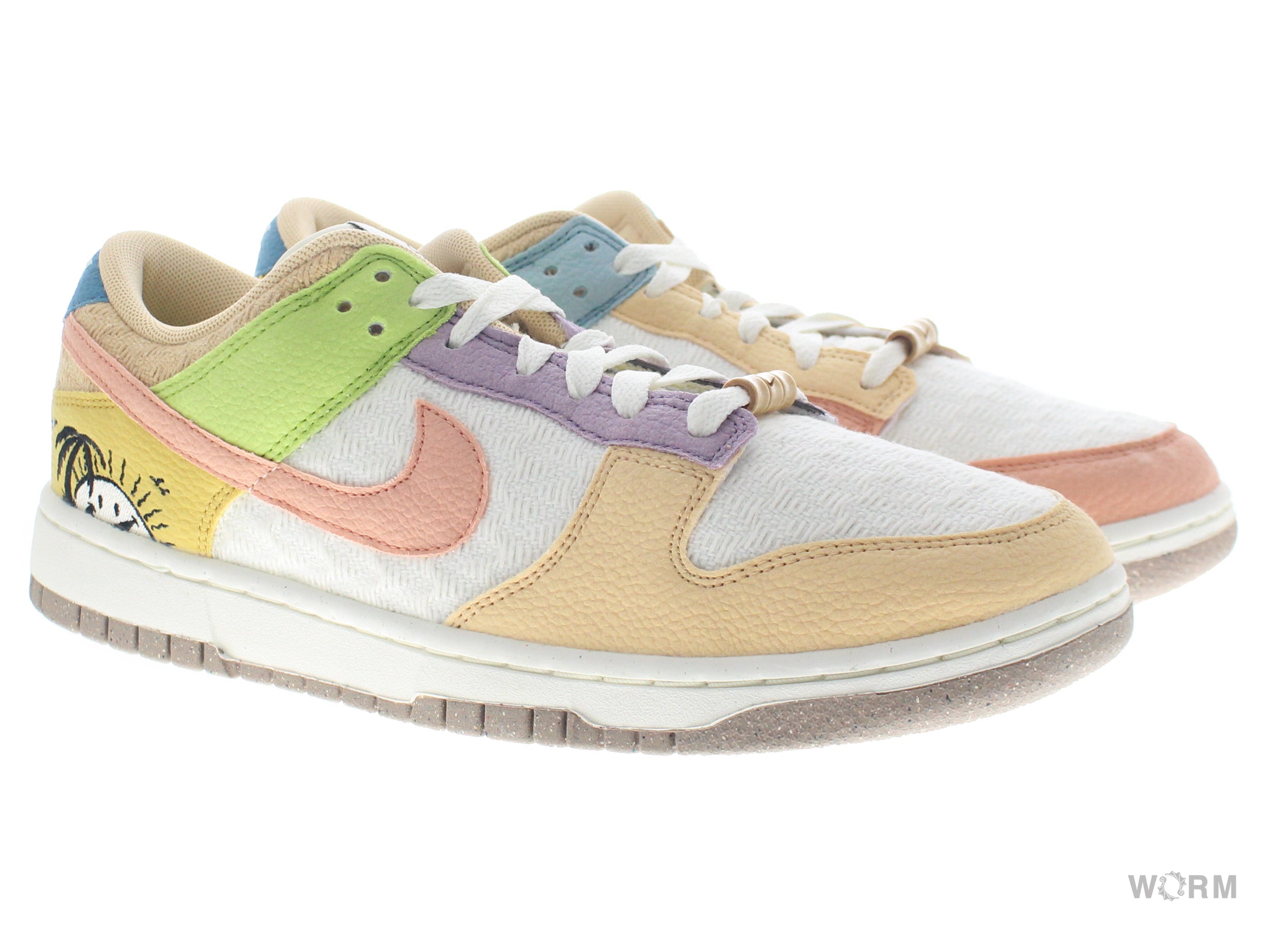 【W US10.5】 NIKE W DUNK LOW SE SUN CLUB DQ0265-100 【DS】