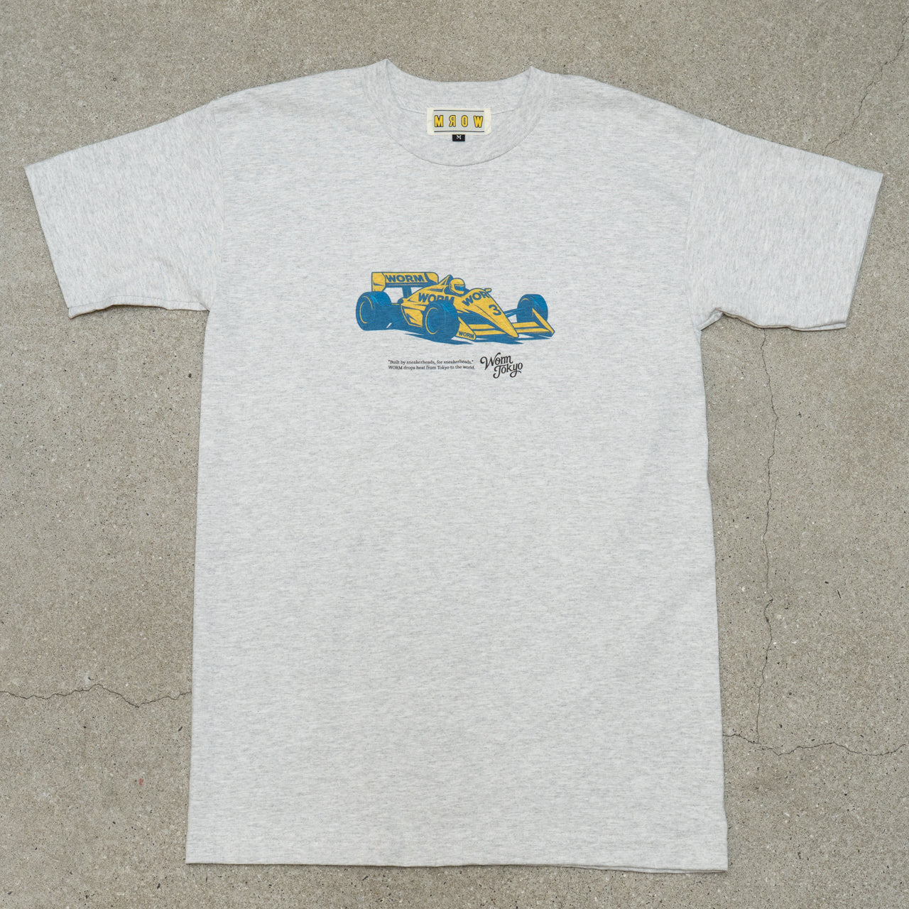 WORM T-shirt Camel Racer XL