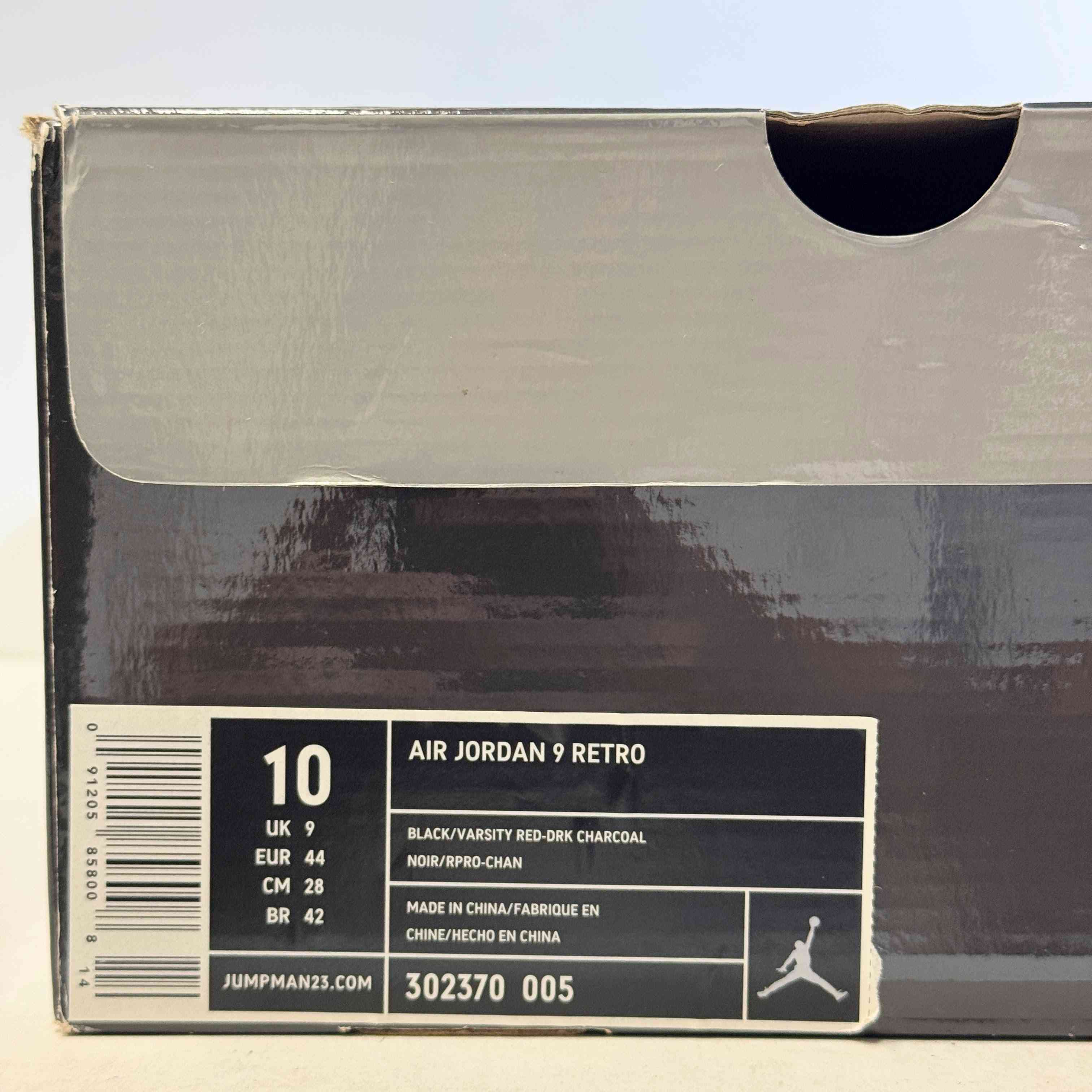 【US10】 AIR JORDAN 9 RETRO 302370-005 【DS】