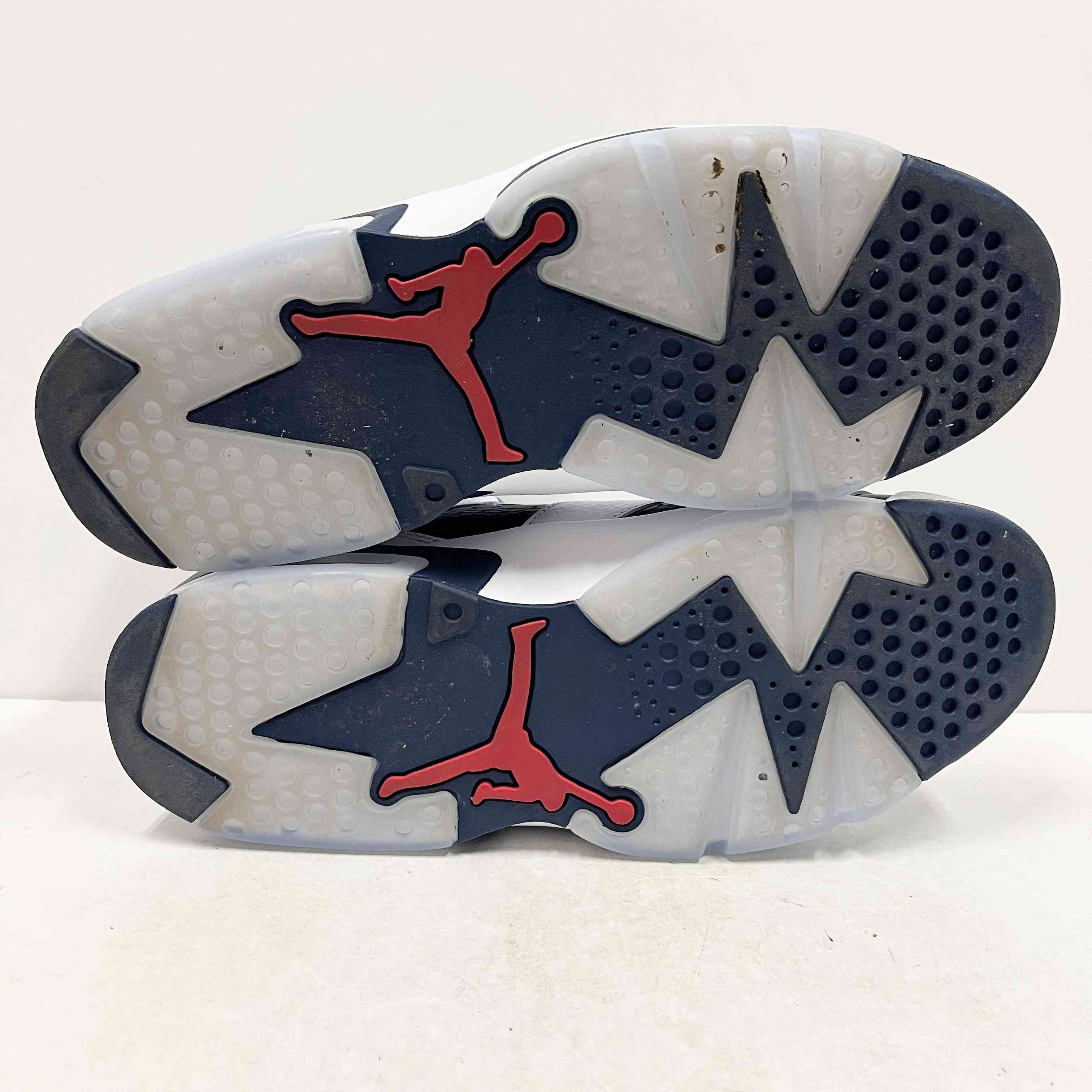 【US10】 AIR JORDAN 6 RETRO OLYMPIC CT8529-164 【USED】