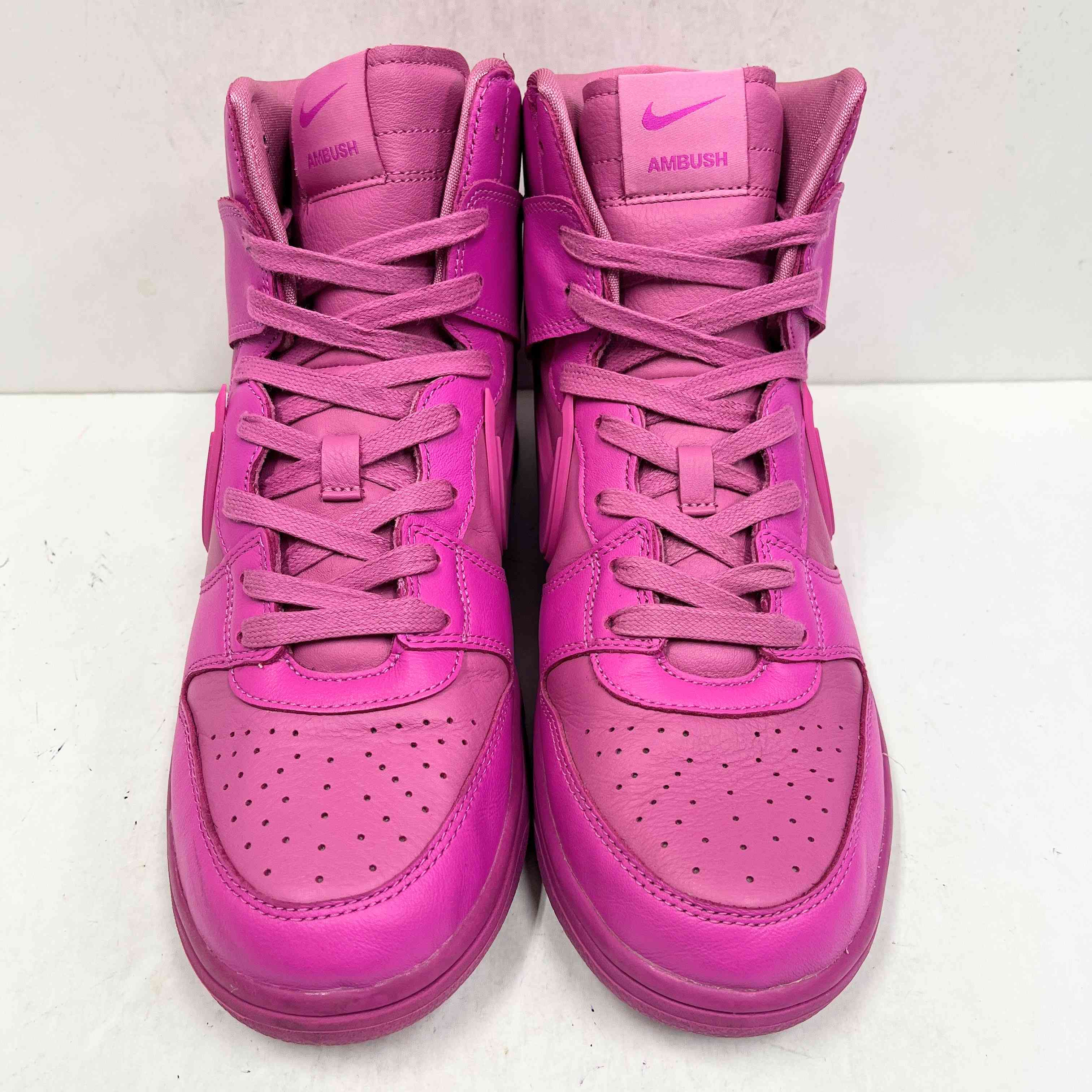 【US9.5】 NIKE DUNK HI / AMBUSH CU7544-600 【USED】