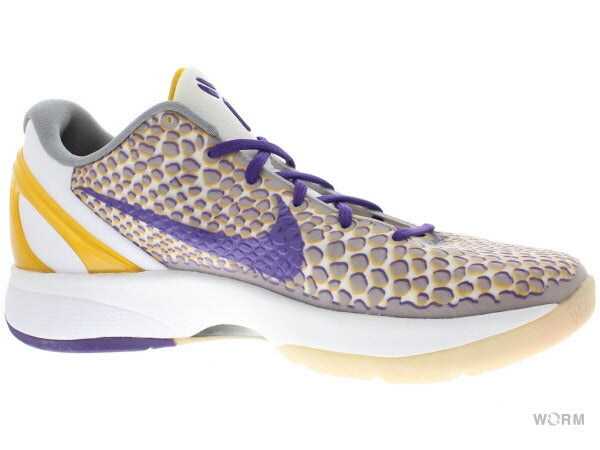 【US10】 NIKE ZOOM KOBE Ⅵ Lakers 429659-105 【DS】