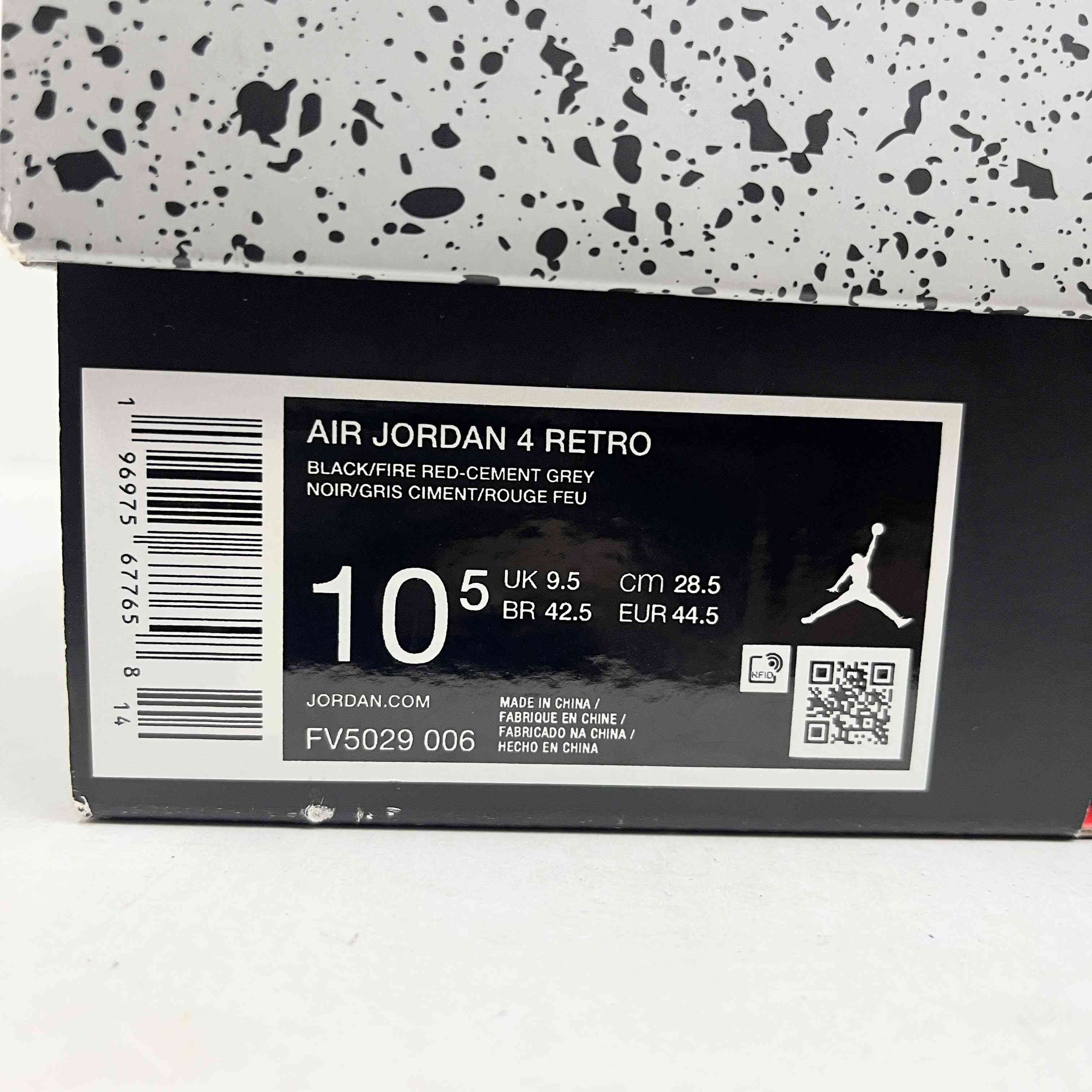 【US10.5】 AIR JORDAN 4 RETRO REIMAGINED FV5029-006 【USED】