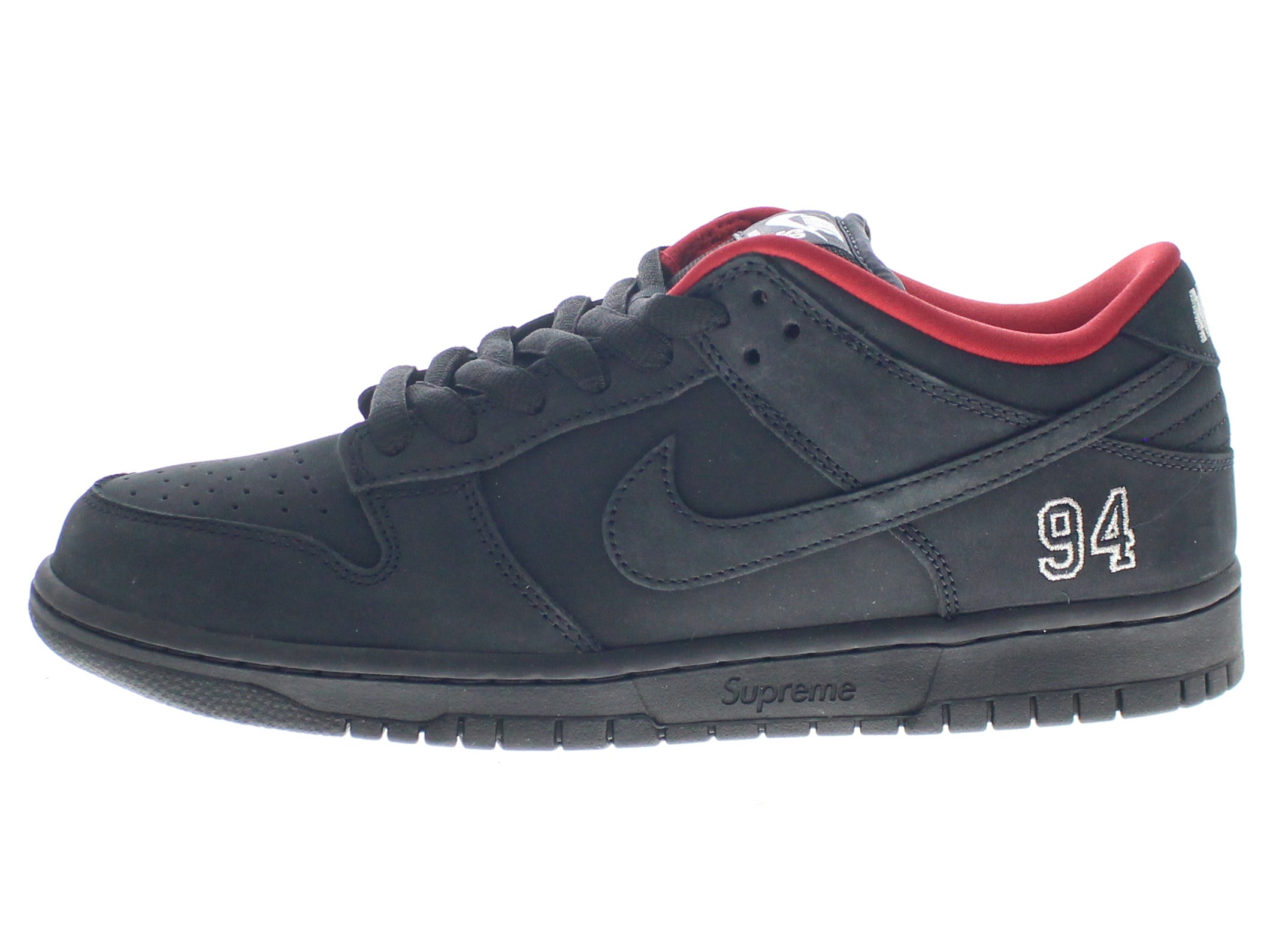 【US9.5】 NIKE SB SB DUNK LOW OG QS SUPREME HQ8487-001 【DS】