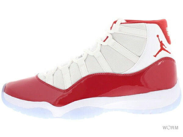 Air Jordan 11 レッド/ホワイト Nike Air Jordan 11 Cherry Red White Retro Classic Men's Shoe