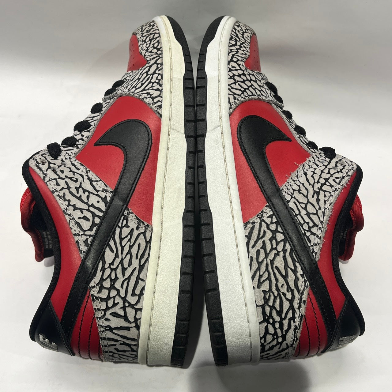 【US8.5】 NIKE SB DUNK LOW PREMIUM SB Supreme 313170-600 【USED】