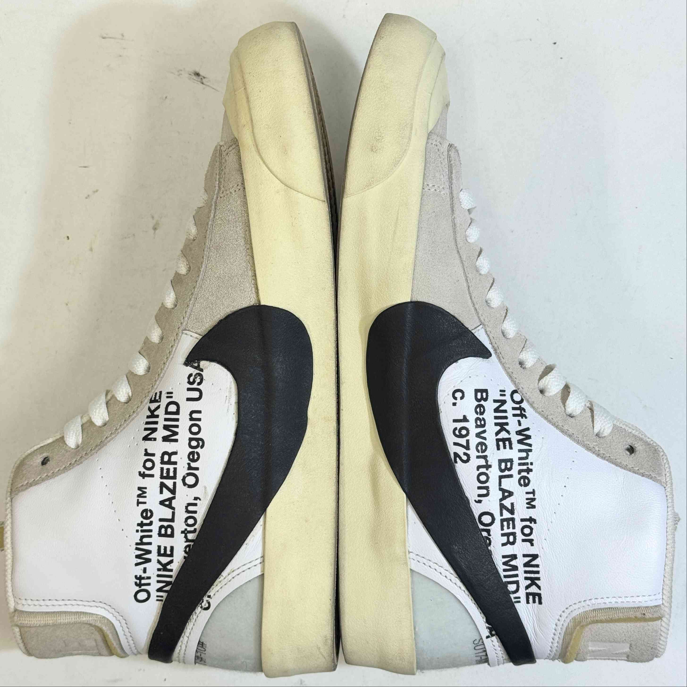 【US9】 NIKE THE 10 : BLAZER MID AA3832-100 【USED】