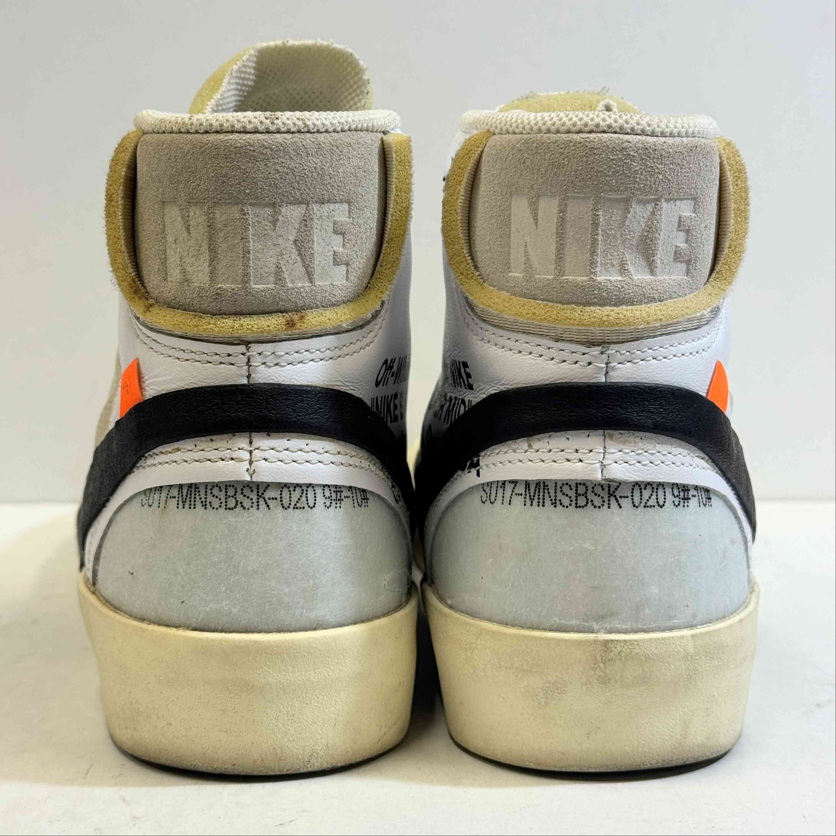 【US9】 NIKE THE 10 : BLAZER MID AA3832-100 【USED】