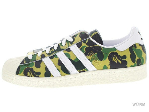 【US11】 adidas SUPERSTAR 80s BAPE GZ8981 【DS】-WORM TOKYO-WORM TOKYO WEB STORE-100% Authentic Sneakers