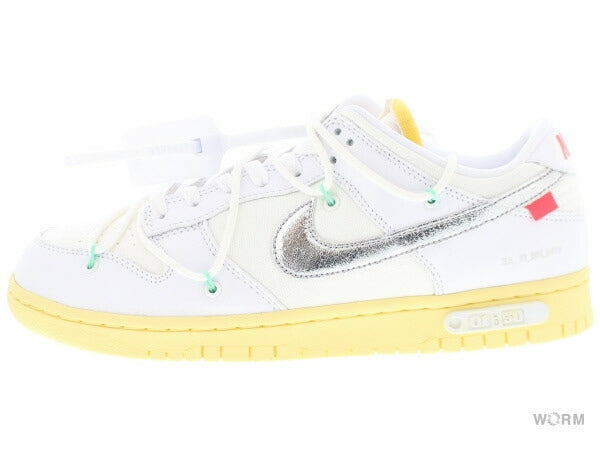 【US8】 NIKE DUNK LOW OFF WHITE/LOT1 DM1602-127 【DS】