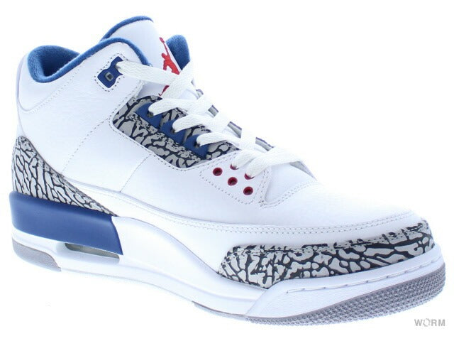 【US11】 AIR JORDAN 3 RETRO TRUE BLUE 136064-104 【DS】