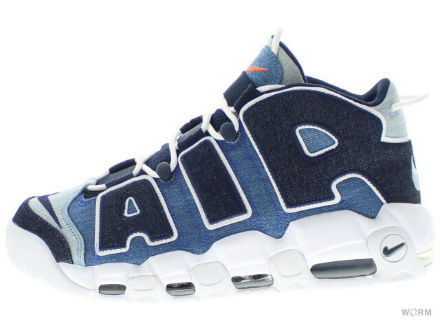 【US10.5】 NIKE AIR MORE UPTEMPO 96 QS Denim CJ6125-100 【DS】
