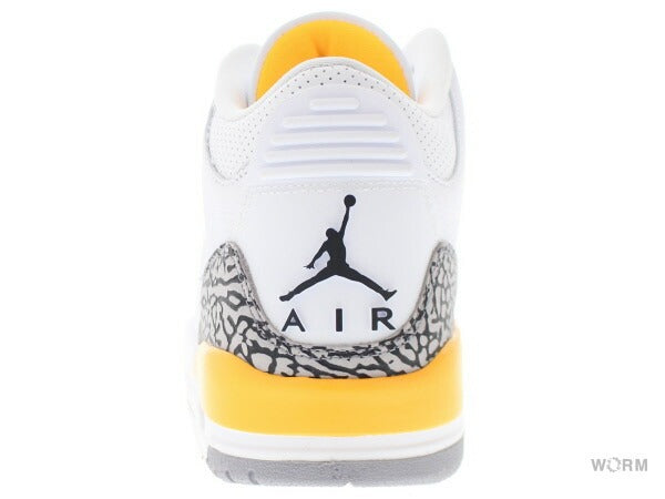 【W US9.5】 WMNS AIR JORDAN 3 RETRO LASER ORANGE CK9246-108 【DS】