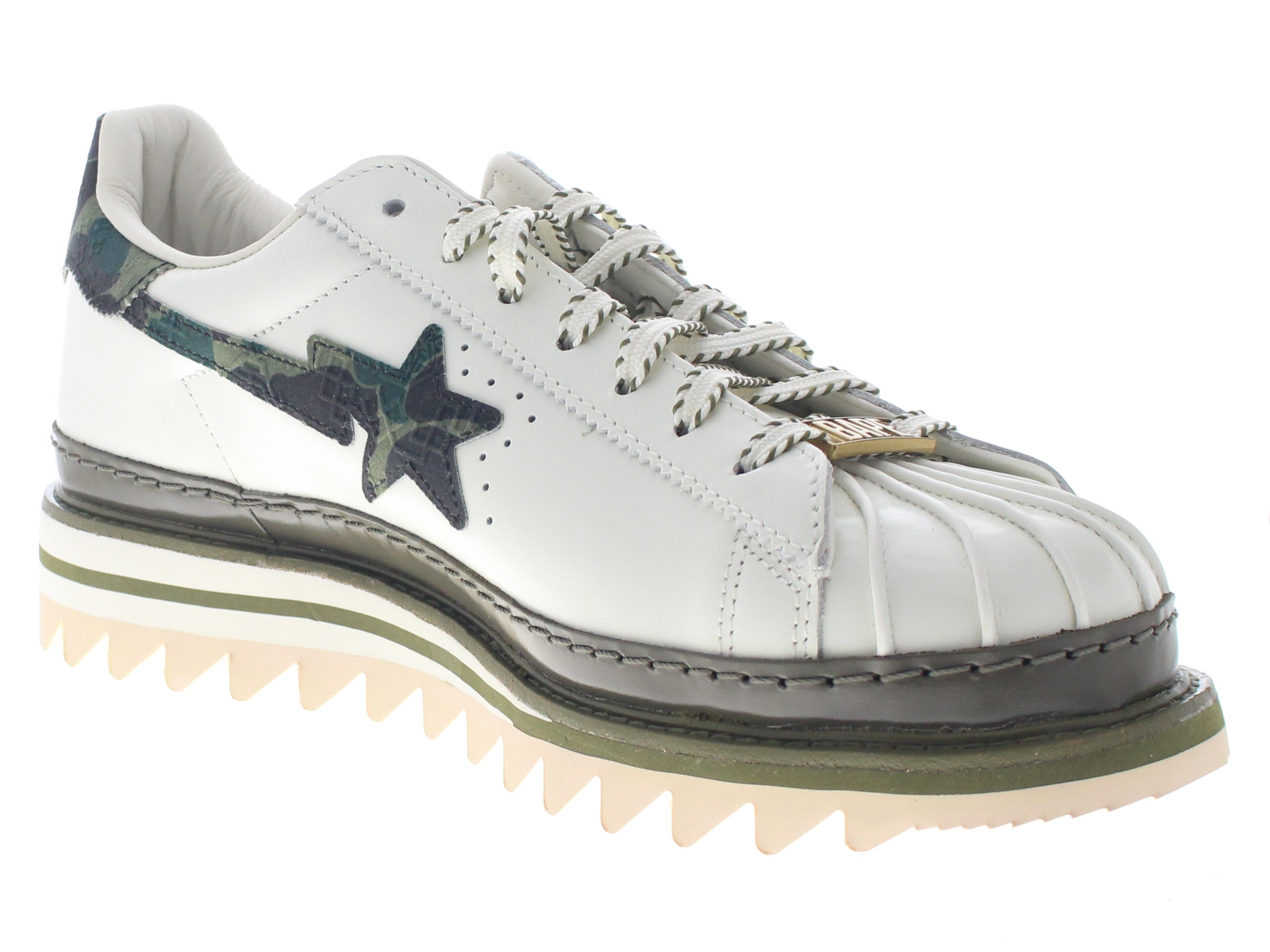 【US9.5】 adidas CLOT BAPE SUPERSTAR BY EC KJ1473 【DS】