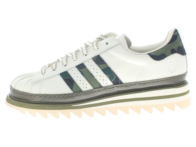 【US10】 adidas CLOT BAPE SUPERSTAR BY EC KJ1473 【DS】