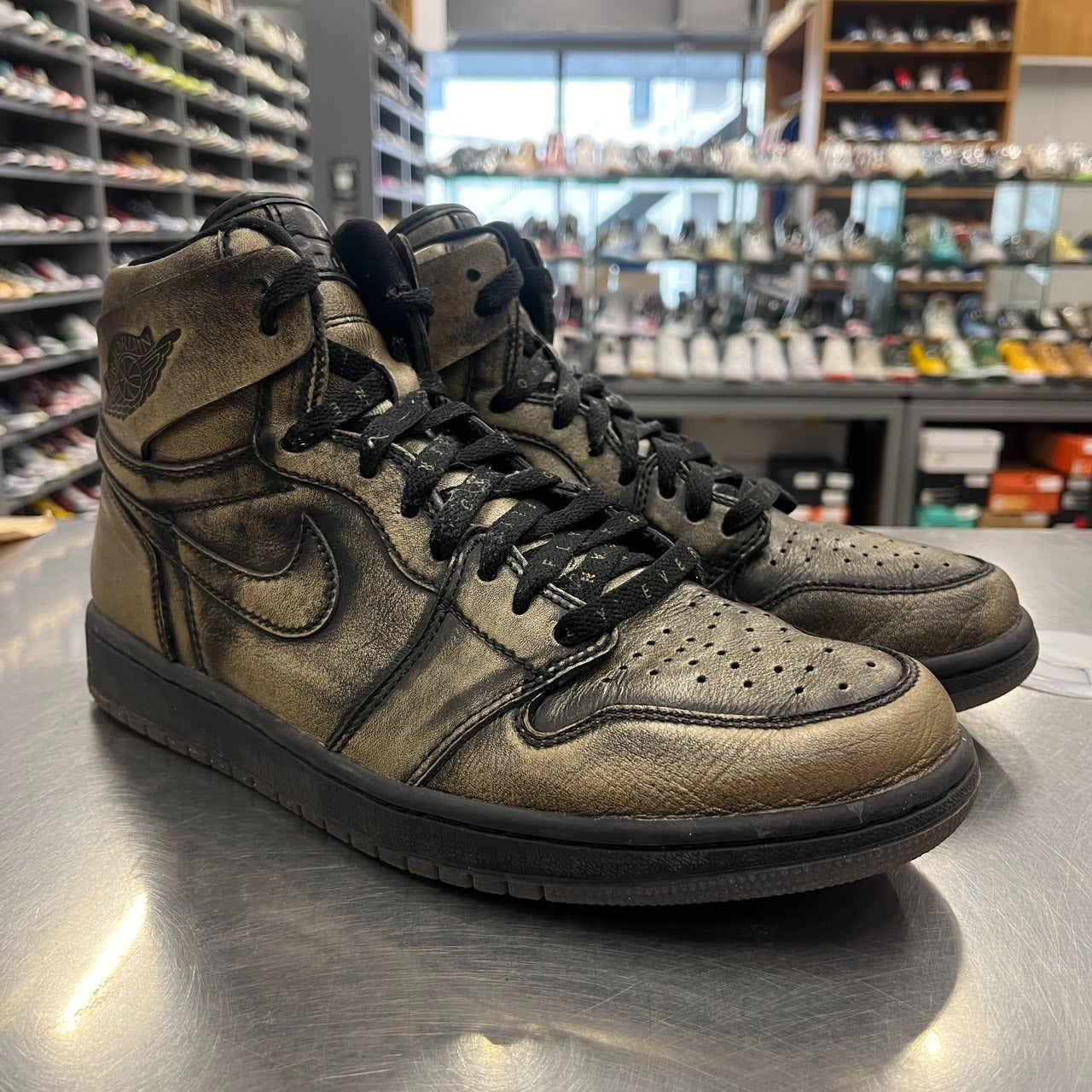 US10】 AIR JORDAN 1 RET HIGH OG WINGS AA2887-035 【USED】 | WORM 