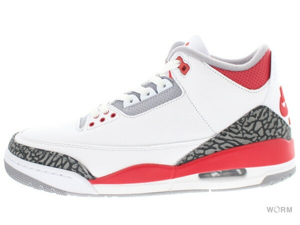 【US4】 AIR JORDAN 3 RETRO Fire Red DN3707-160 【DS】
