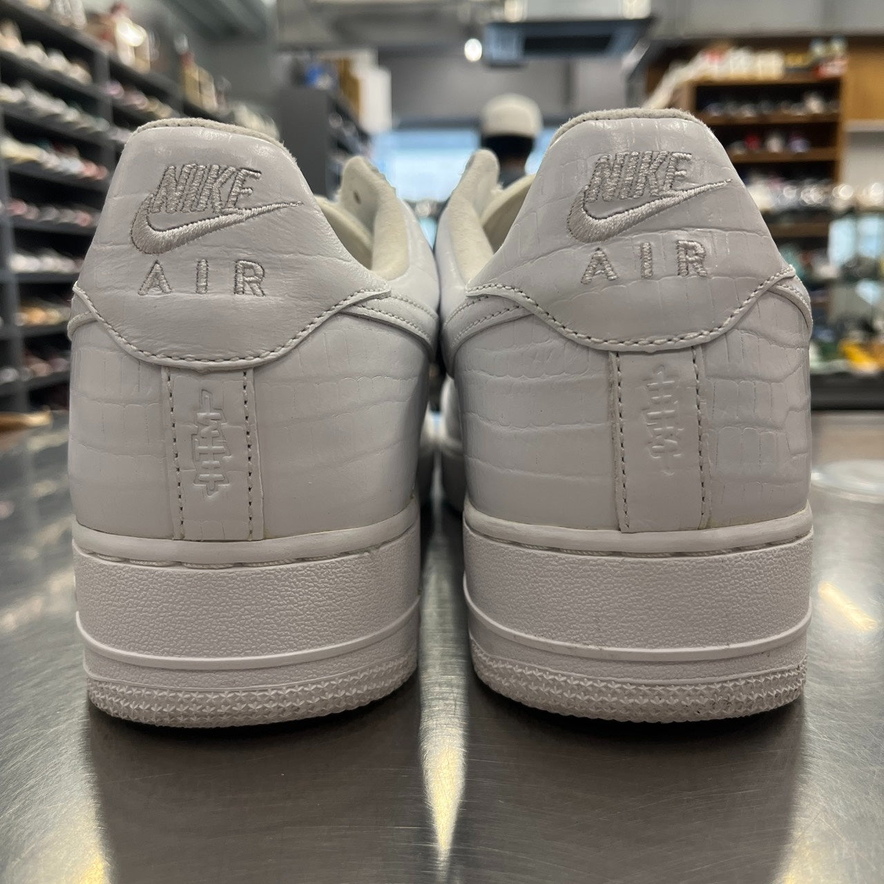 【US10】 NIKE HTM AIR FORCE 1 LOW 305895-111 【USED】