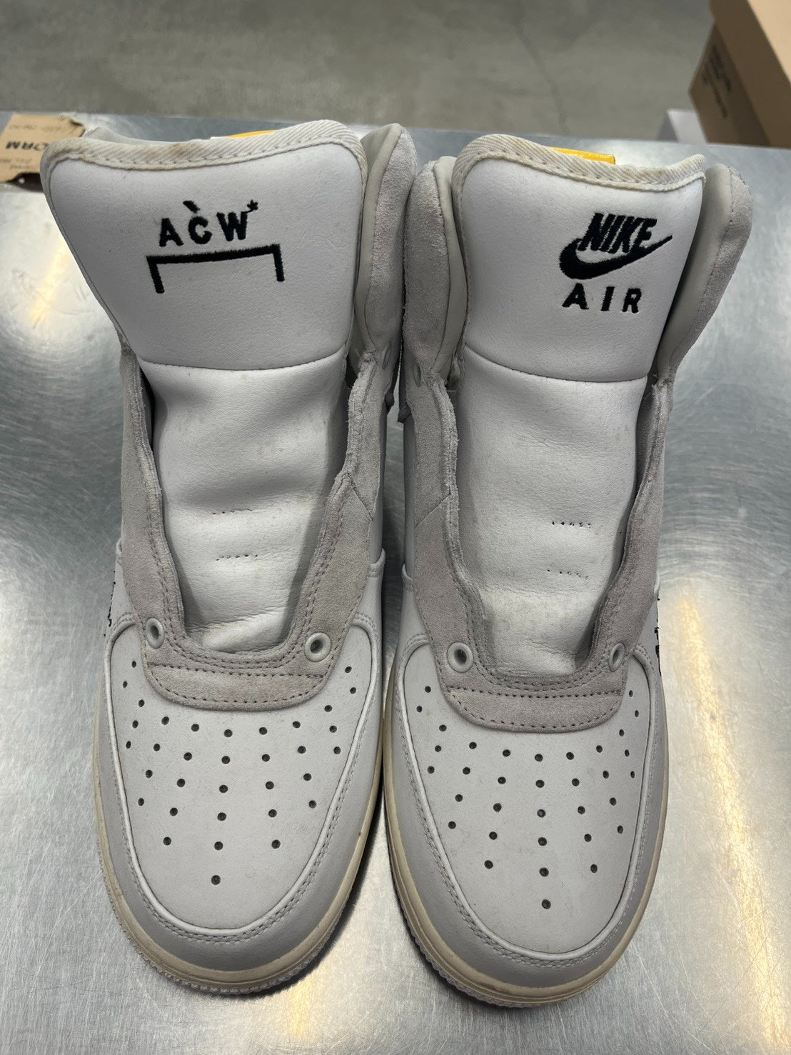 【US8.5】 NIKE AIR FORCE 1 HI x ACW AQ5644-991 【USED】