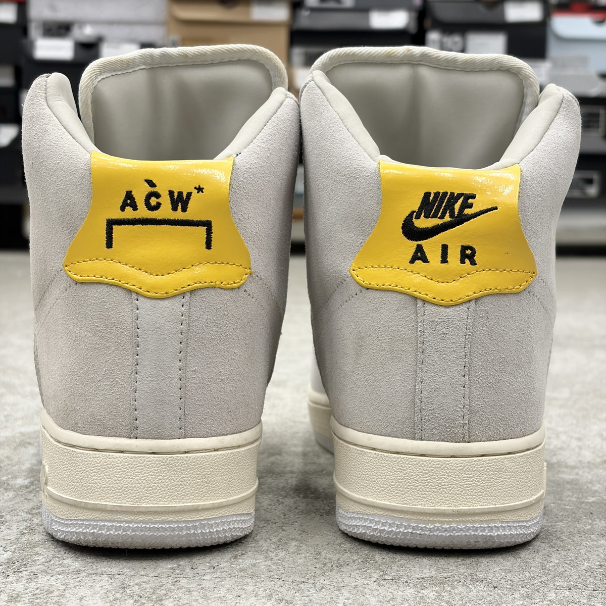 【US8.5】 NIKE AIR FORCE 1 HI x ACW AQ5644-991 【USED】