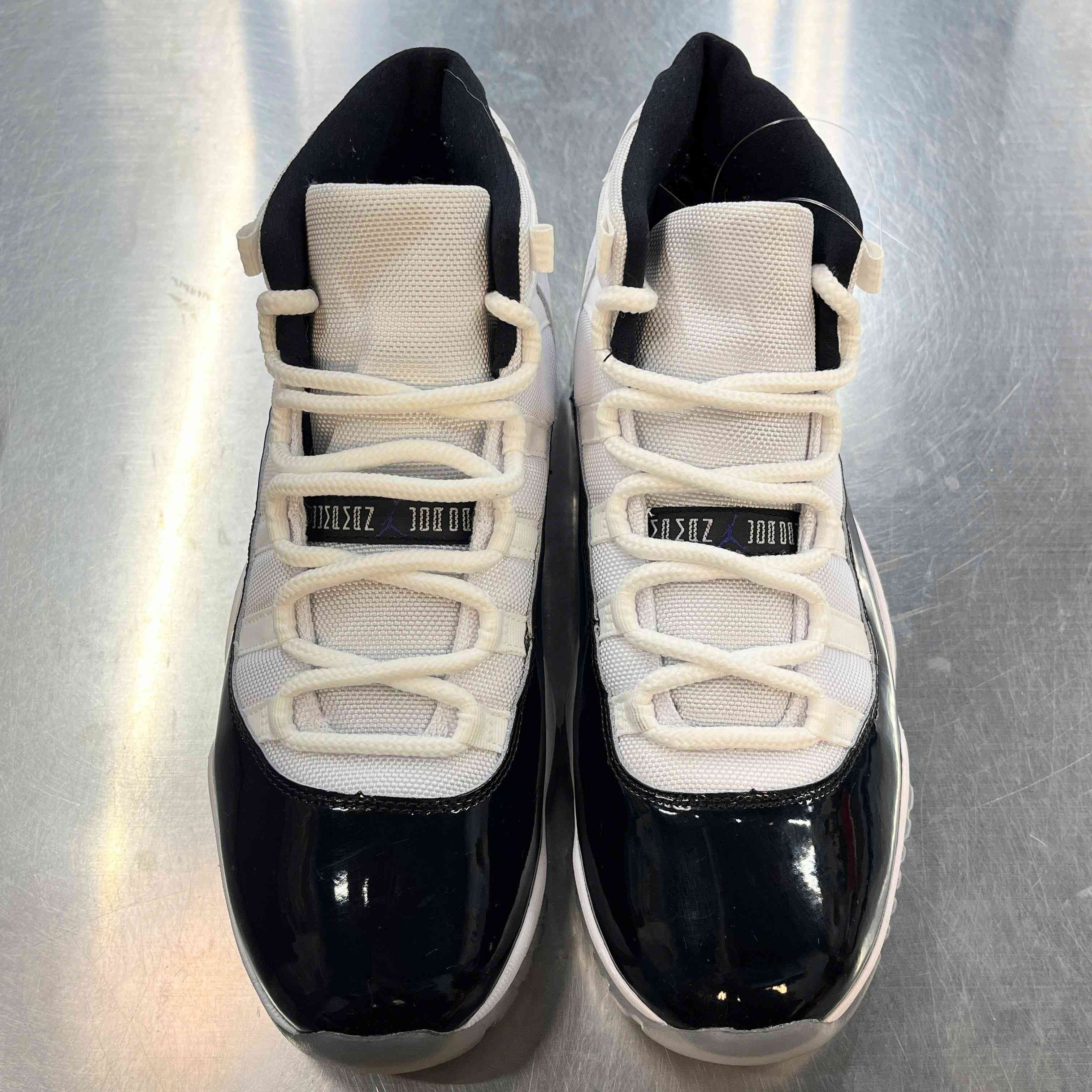 【US10】 AIR JORDAN 11 RETRO 378037-100 【USED】