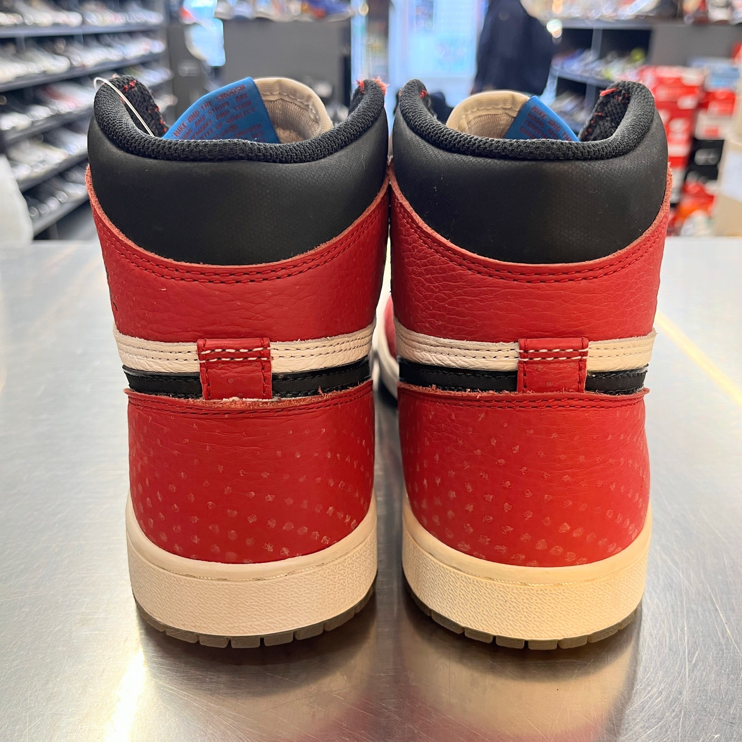 【US9】 AIR JORDAN 1 RETRO HIGH OG Spider-Man Origin Story 555088-602 【USED】