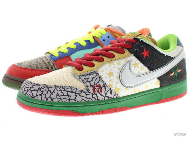 【US11.5】 NIKE SB SB WHAT THE DUNK 318403-141 【DS】