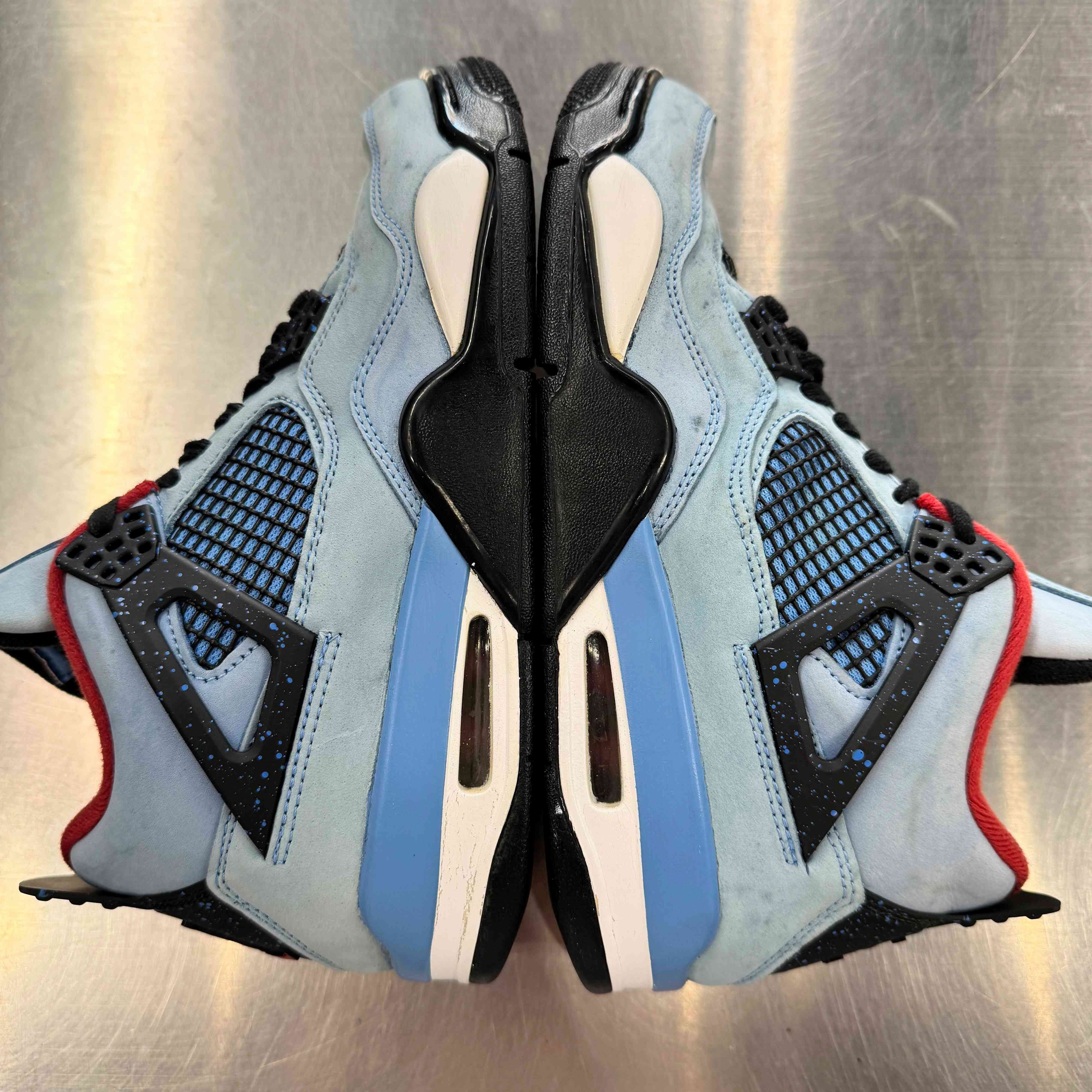 【US7.5】 AIR JORDAN 4 RETRO Travis Scott 308497-406 【USED】