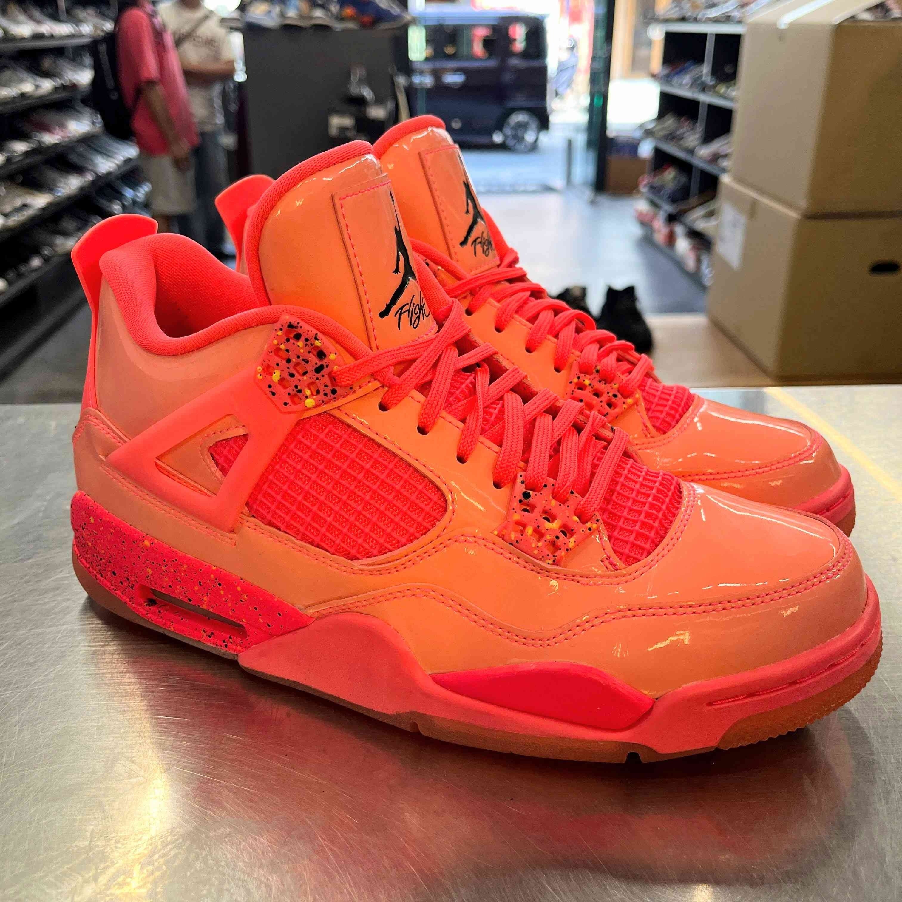 【W US10】 W AIR JORDAN 4 RETRO NRG AQ9128-600 【USED】