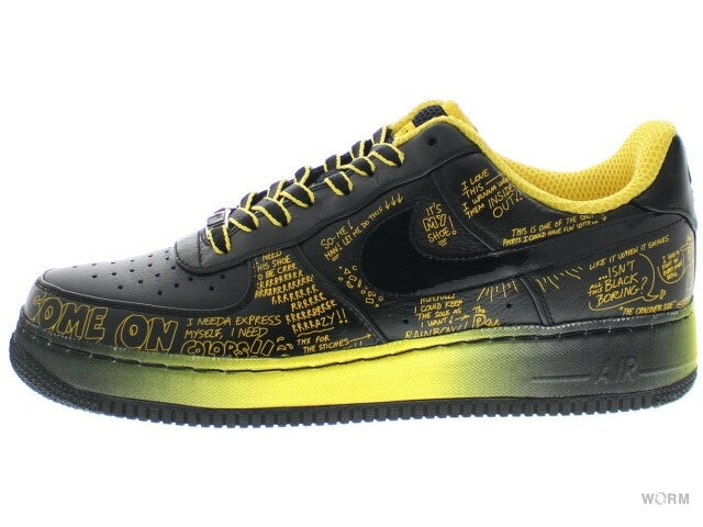 【US8.5】 NIKE AIR FORCE 1 SPRM I / O 08 LAF Busy P Livestrong 378367-001 【DS】