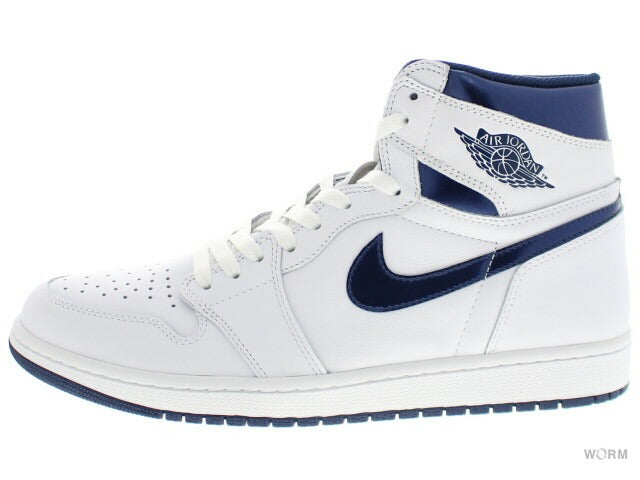【US9.5】 AIR JORDAN 1 RETRO HIGH OG METALLIC NAVY 555088-106 【DS】