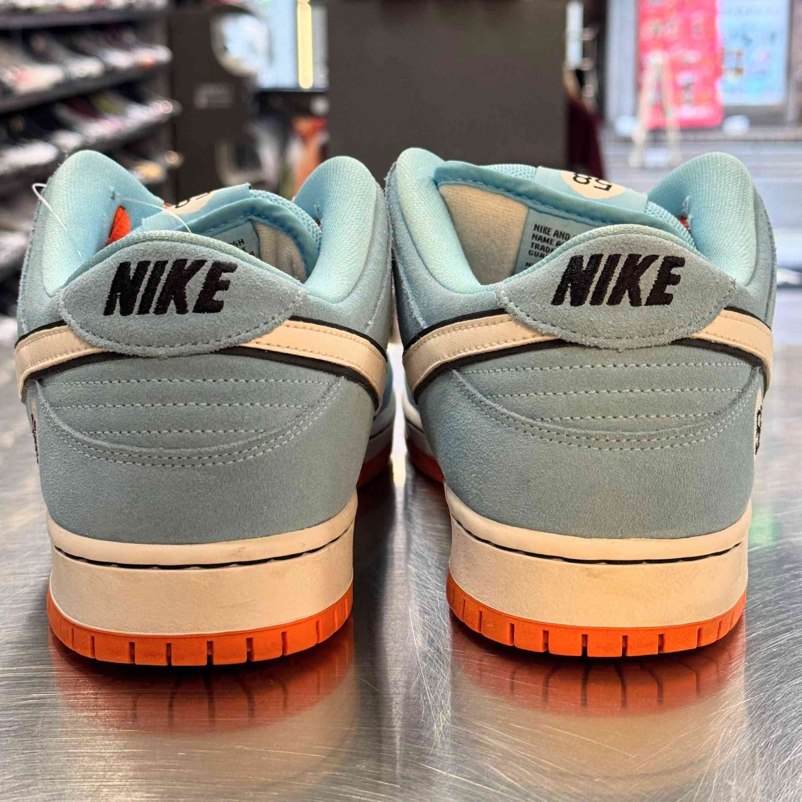 【US12】 NIKE SB SB DUNK LOW PRO GULF RACING BQ6817-401 【USED】