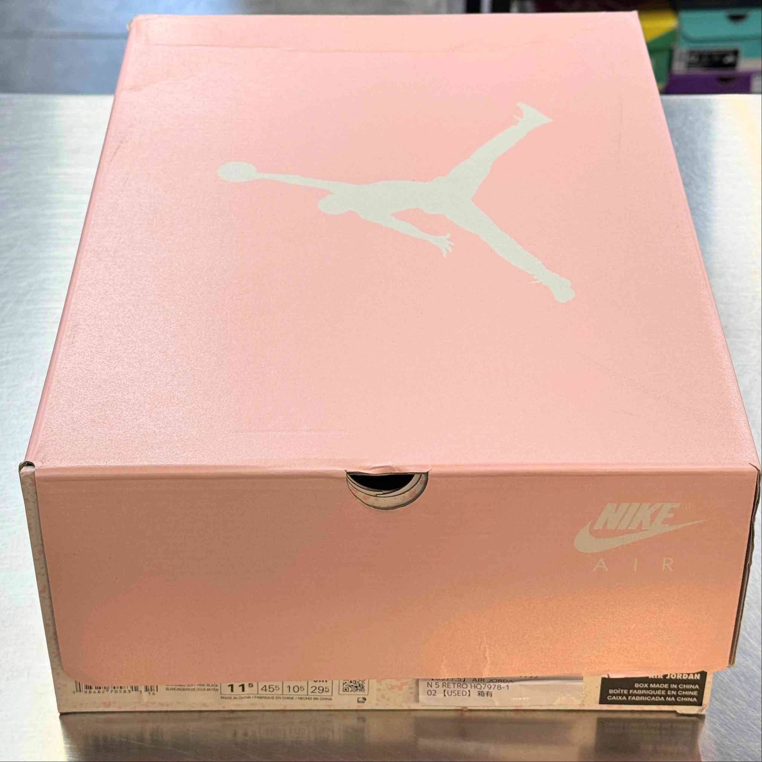 【US11.5】 AIR JORDAN 5 RETRO HQ7978-102 【USED】