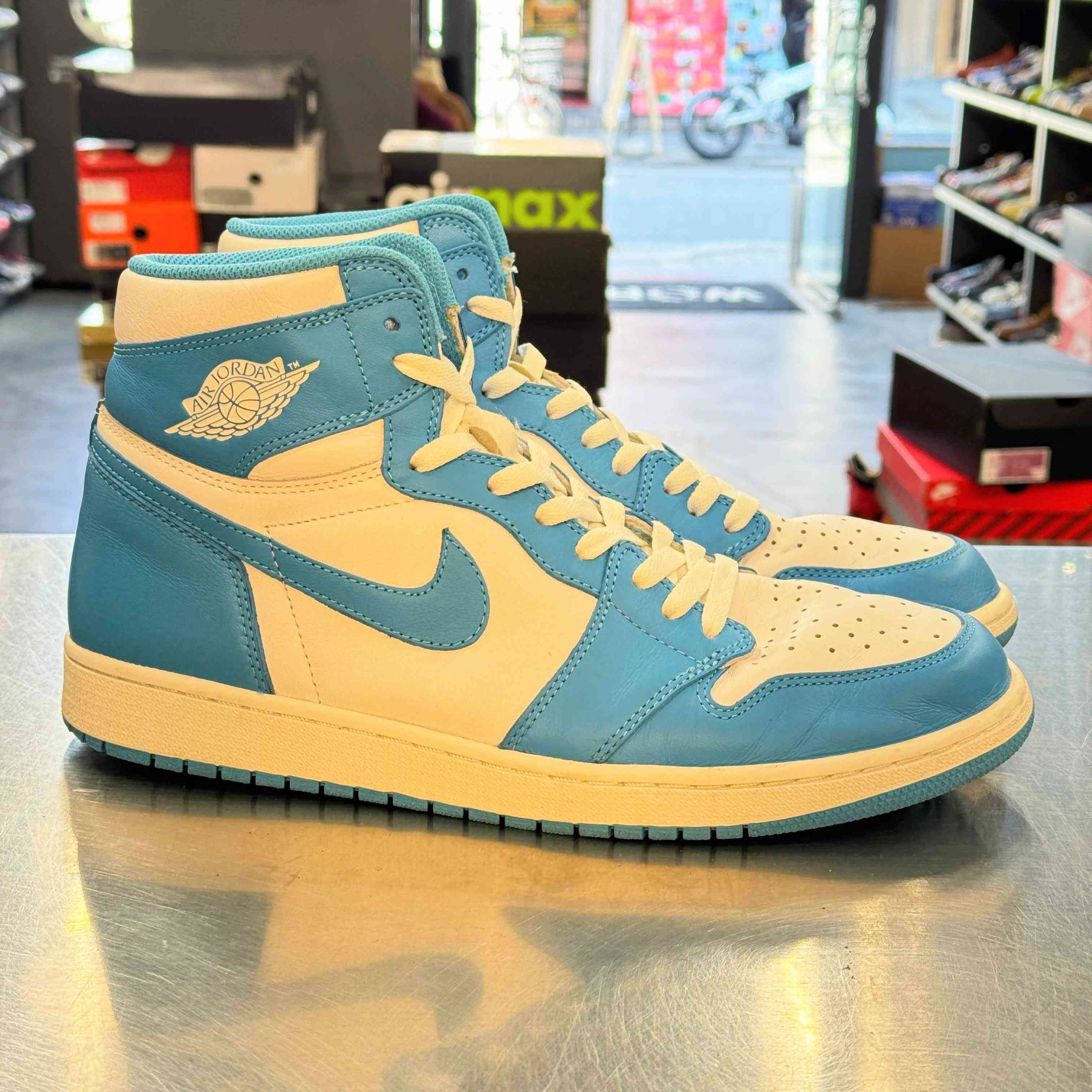 US12】 AIR JORDAN 1 RETRO HIGH OG UNC 555088-117 【USED】 | WORM